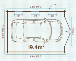 Ширина салона легкового автомобиля